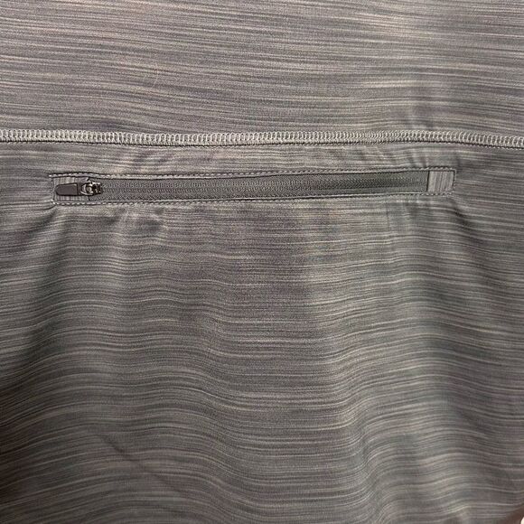 Hang Ten pull over Mens Gray Black UPF 50+ Grorpcore outdoor Shirt. Size Large. - Picture 5 of 6